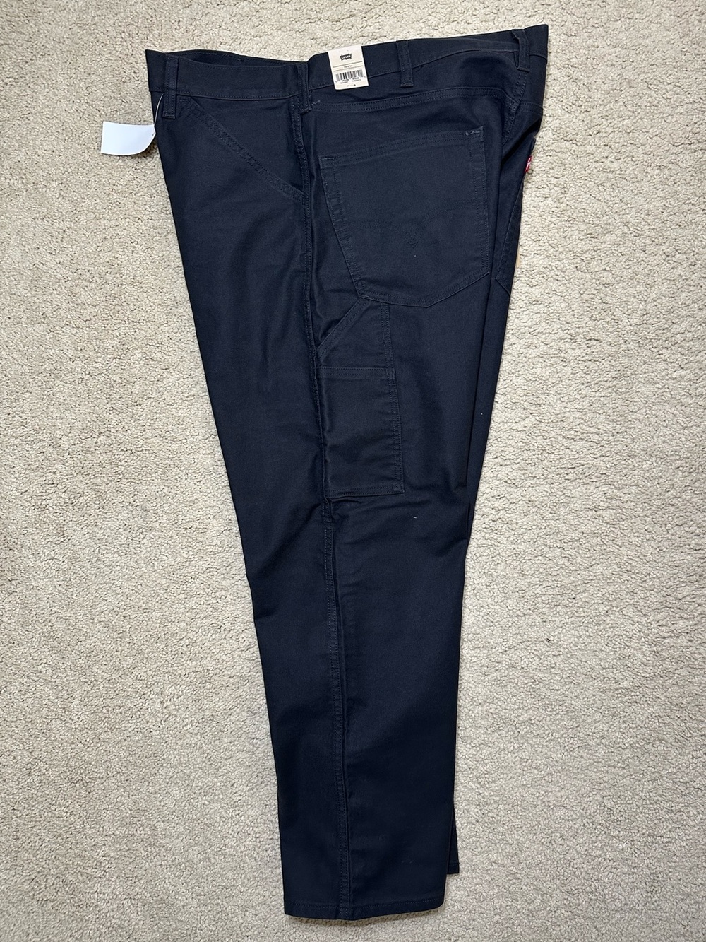 Levi’s 565 Workwear Loose Straight Utility Pants Jeans Men Size 38x30 - Picture 6 of 14